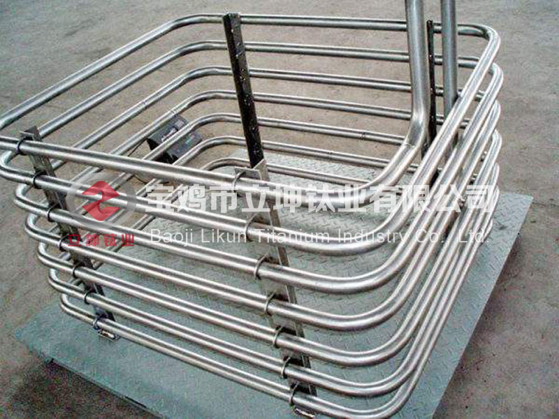 TA1鈦盤管 TA2雙層鈦盤管 蛇形鈦盤管 鈦方形盤管