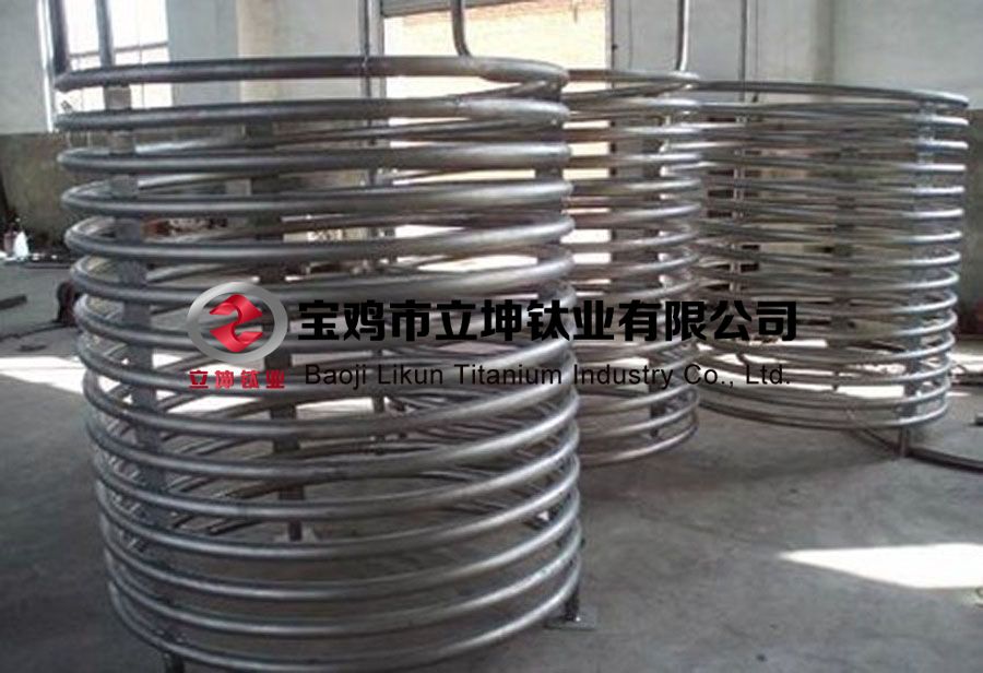 加熱冷卻用TA2鈦盤(pán)管